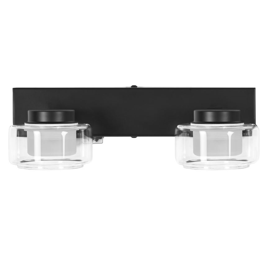 Ledvance - LED Bathroom wall light ORBIS FLAME 2xLED/5,5W/230V 3000/4000K IP44 black