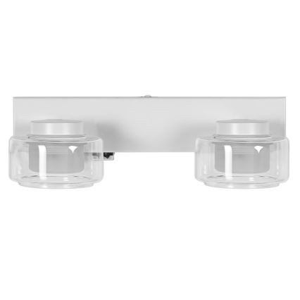 Ledvance - LED Bathroom wall light ORBIS FLAME 2xLED/5,5W/230V 3000/4000K IP44 white