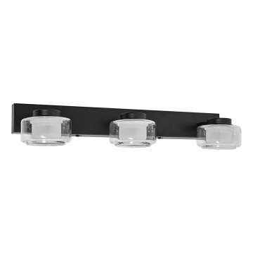 Ledvance - LED Bathroom wall light ORBIS FLAME 3xLED/5,5W/230V 3000/4000K IP44 black