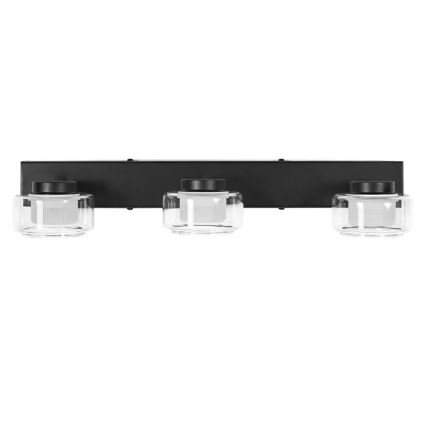 Ledvance - LED Bathroom wall light ORBIS FLAME 3xLED/5,5W/230V 3000/4000K IP44 black