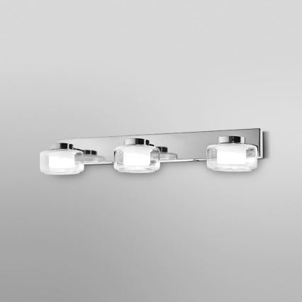 Ledvance-LED Bathroom wall light ORBIS FLAME 3xLED/5,5W/230V IP44 chrome