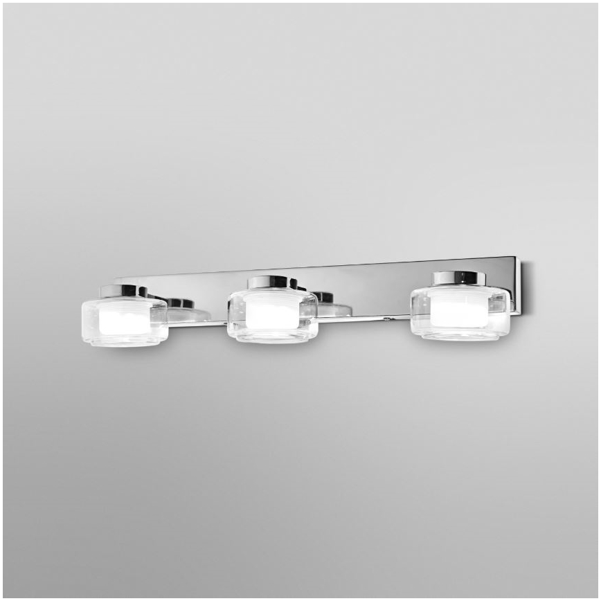 Ledvance-LED Bathroom wall light ORBIS FLAME 3xLED/5,5W/230V IP44 chrome