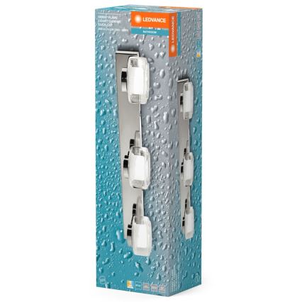 Ledvance-LED Bathroom wall light ORBIS FLAME 3xLED/5,5W/230V IP44 chrome