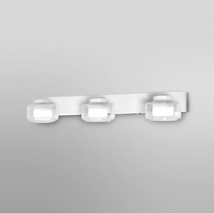 Ledvance - LED Bathroom wall light ORBIS FLAME 3xLED/5,5W/230V 3000/4000K IP44 white