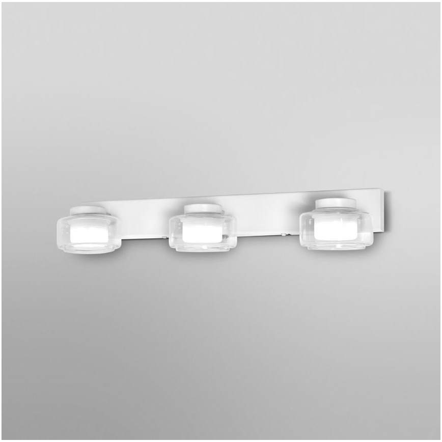 Ledvance - LED Bathroom wall light ORBIS FLAME 3xLED/5,5W/230V 3000/4000K IP44 white