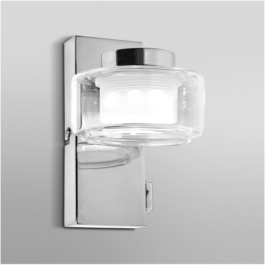 Ledvance - LED Bathroom wall light ORBIS FLAME LED/5,5W/230V 3000/4000K IP44 chrome