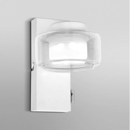 Ledvance - LED Bathroom wall light ORBIS FLAME LED/5,5W/230V 3000/4000K IP44 white