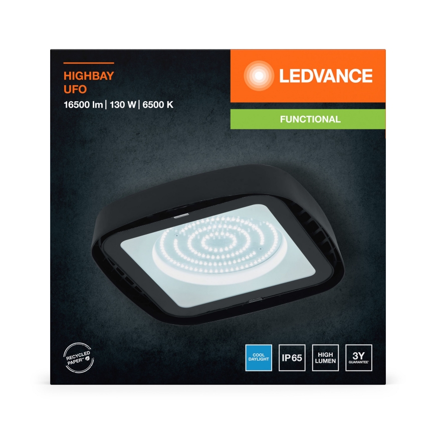 Ledvance - LED Ceiling heavy-duty light HIGHBAY LED/130W/230V IP65 6500K