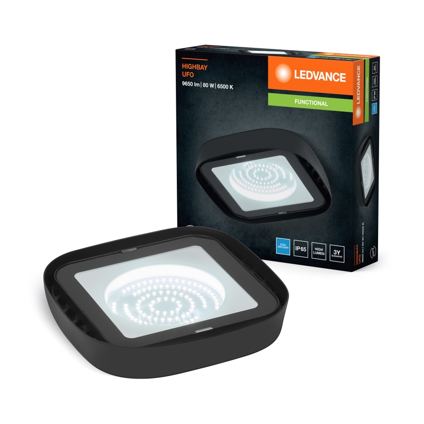 Ledvance - LED Ceiling heavy-duty light HIGHBAY LED/80W/230V IP65 6500K