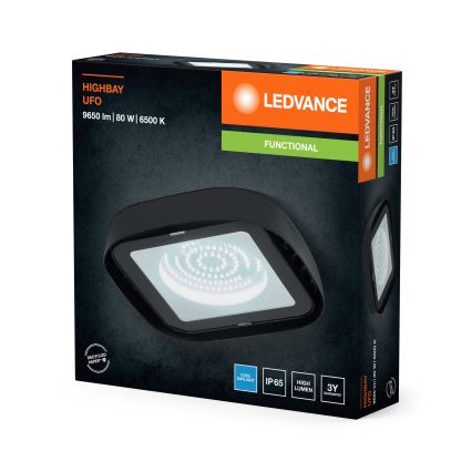 Ledvance - LED Ceiling heavy-duty light HIGHBAY LED/80W/230V IP65 6500K