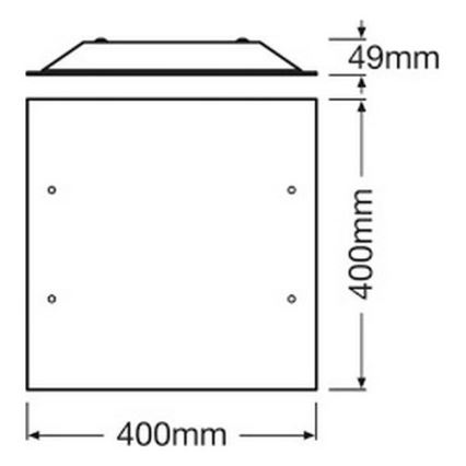 Ledvance - LED Ceiling light LUNIVE LED/24W/230V
