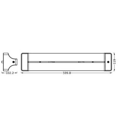 Ledvance - LED Ceiling light OFFICE LINE LED/24W/230V 60 cm