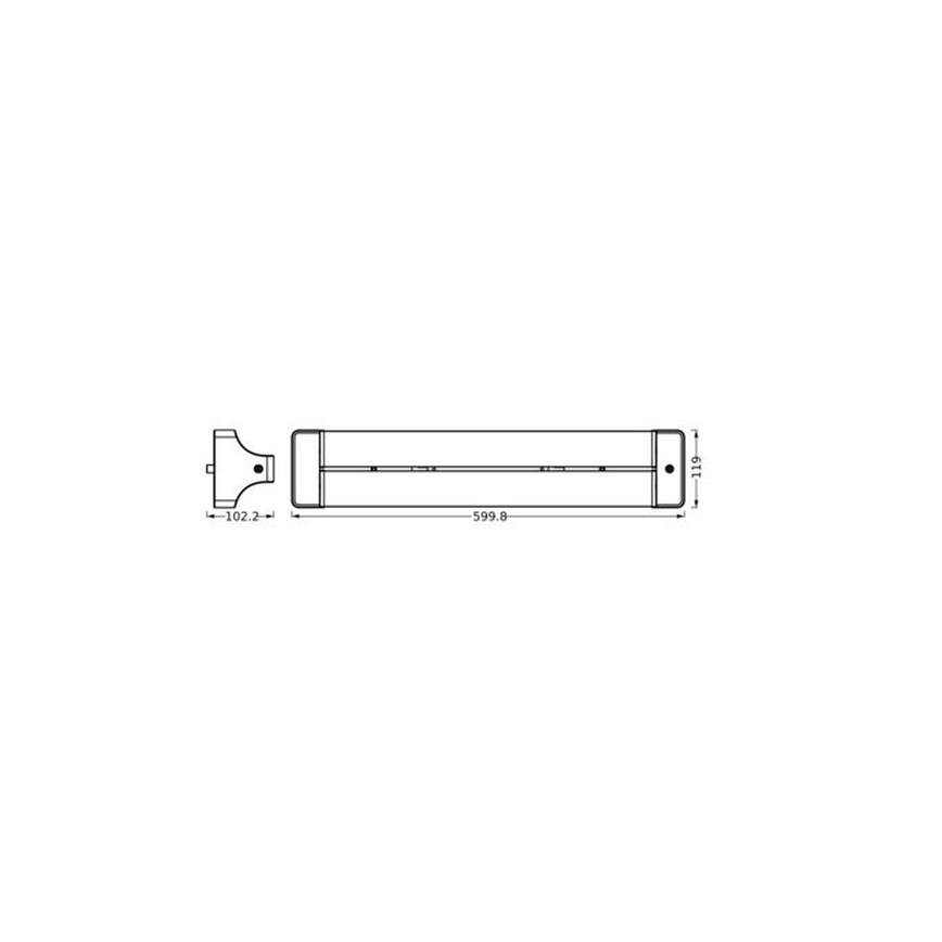 Ledvance - LED Ceiling light OFFICE LINE LED/24W/230V 60 cm