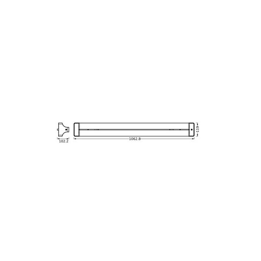 Ledvance - LED Ceiling light OFFICE LINE LED/42W/230V 106 cm