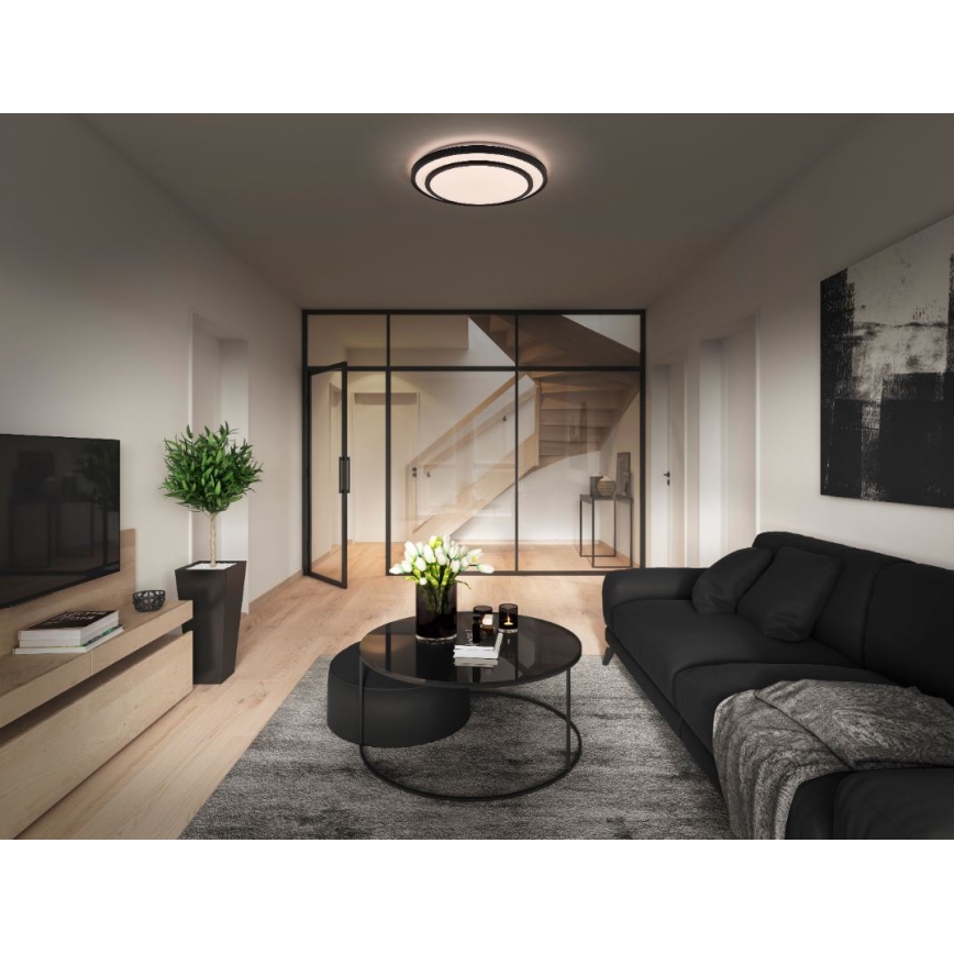 Ledvance - LED Ceiling light ORBIS BERLIN LED/24W/230V black
