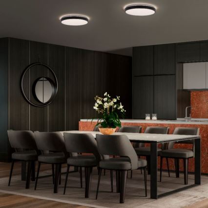 Ledvance - LED Ceiling light ORBIS LONDON LED/16W/230V black
