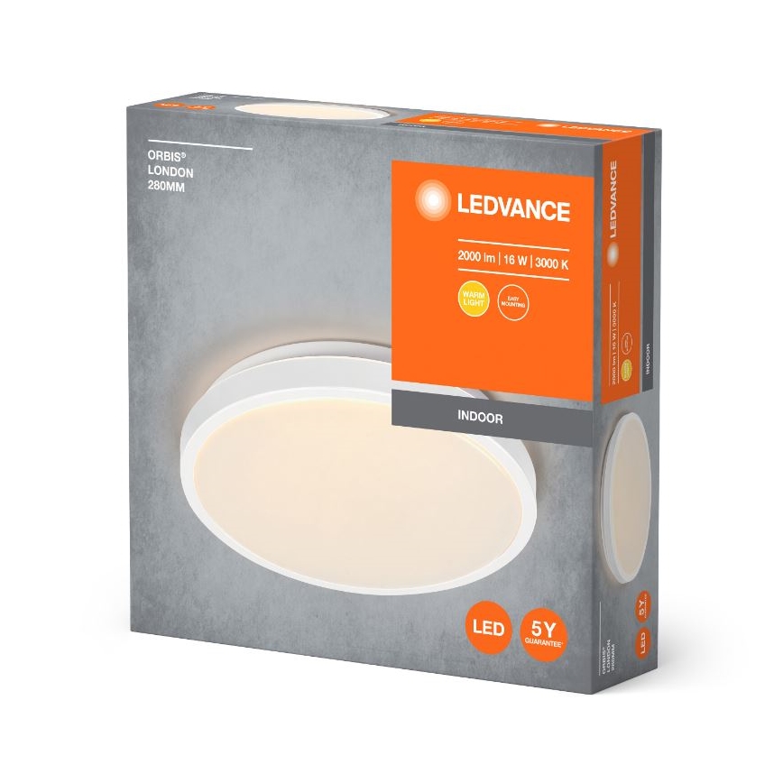Ledvance - LED Ceiling light ORBIS LONDON LED/16W/230V white