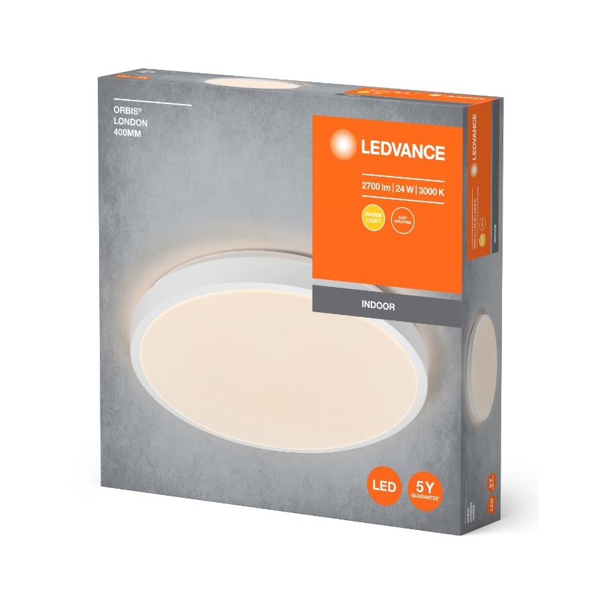 Ledvance - LED Ceiling light ORBIS LONDON LED/24W/230V white