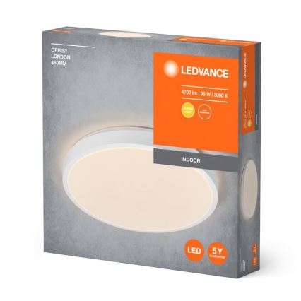 Ledvance - LED Ceiling light ORBIS LONDON LED/36W/230V white