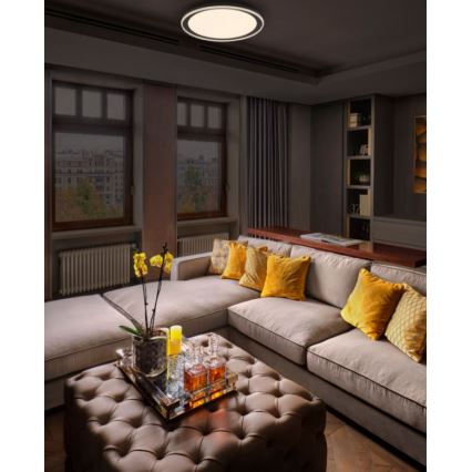 Ledvance - LED Ceiling light ORBIS PEDERSON LED/36W/230V d. 55 cm black