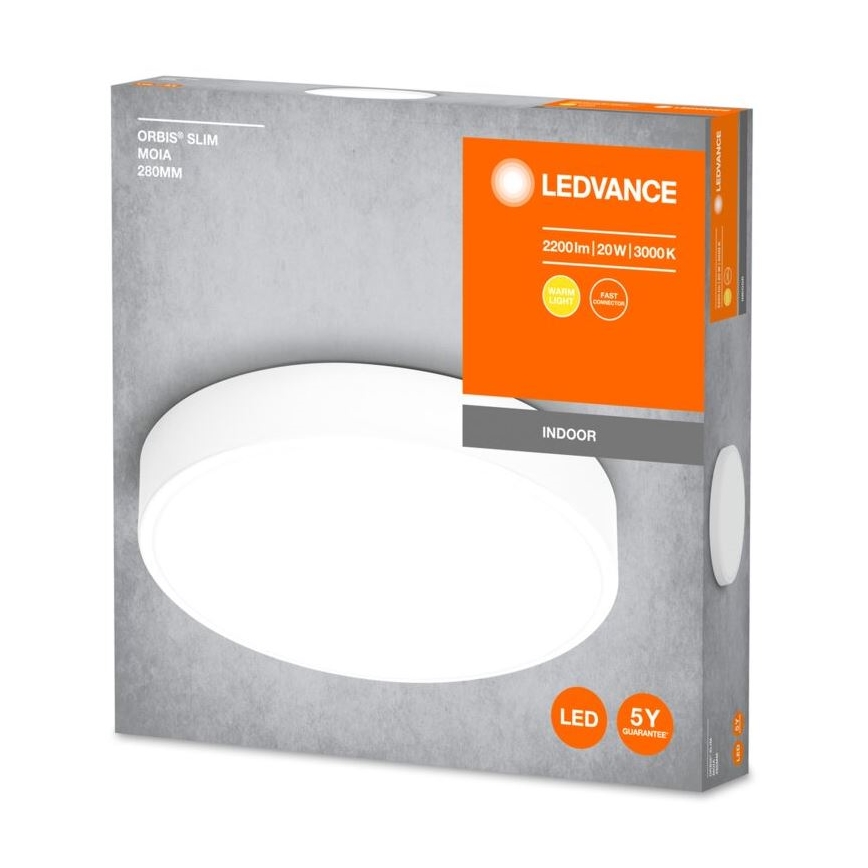 Ledvance - LED Ceiling light ORBIS SLIM LED/20W/230V white