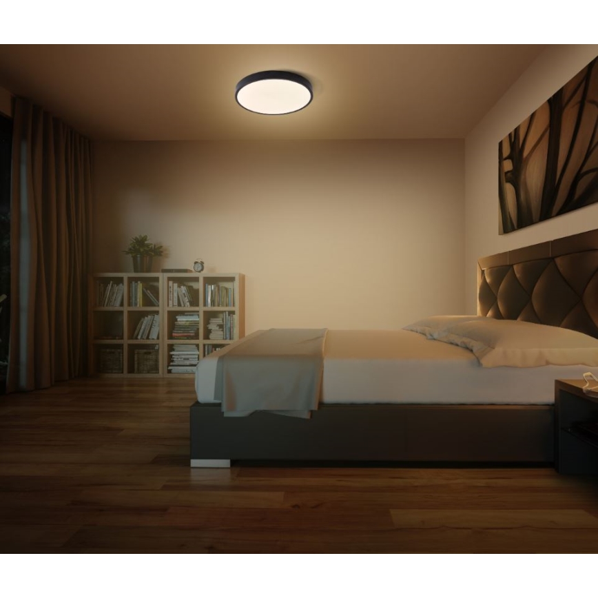 Ledvance - LED Ceiling light ORBIS SLIM LED/36W/230V black