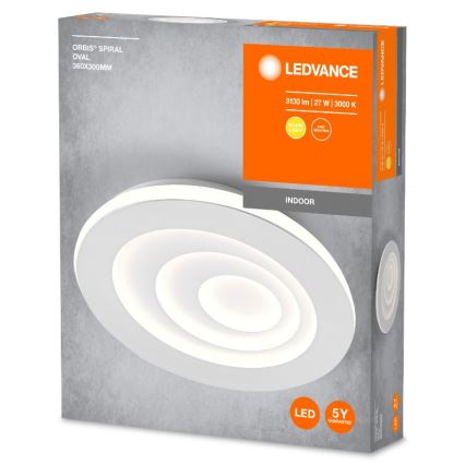 Ledvance - LED Ceiling light ORBIS SPIRAL LED/27W/230V