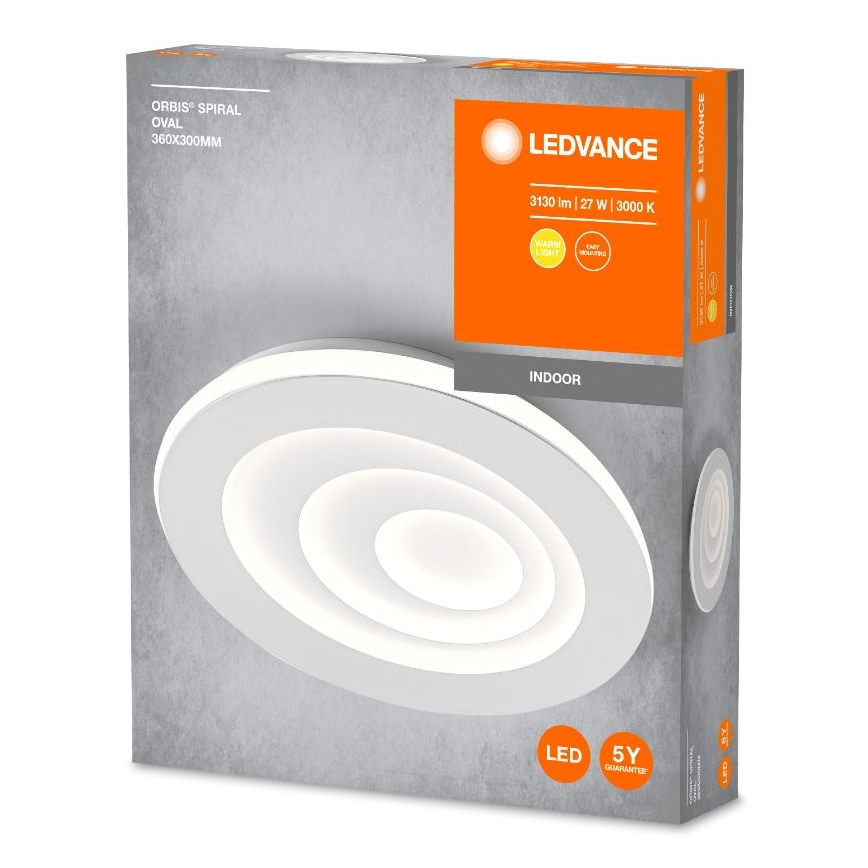 Ledvance - LED Ceiling light ORBIS SPIRAL LED/27W/230V