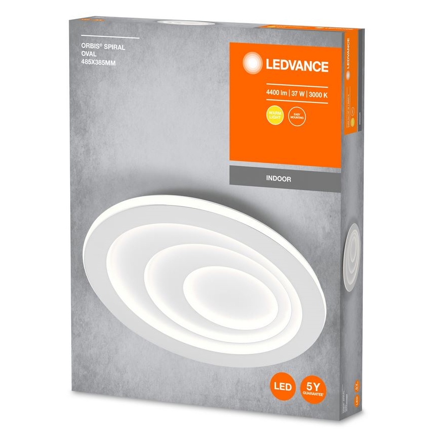 Ledvance - LED Ceiling light ORBIS SPIRAL LED/37W/230V