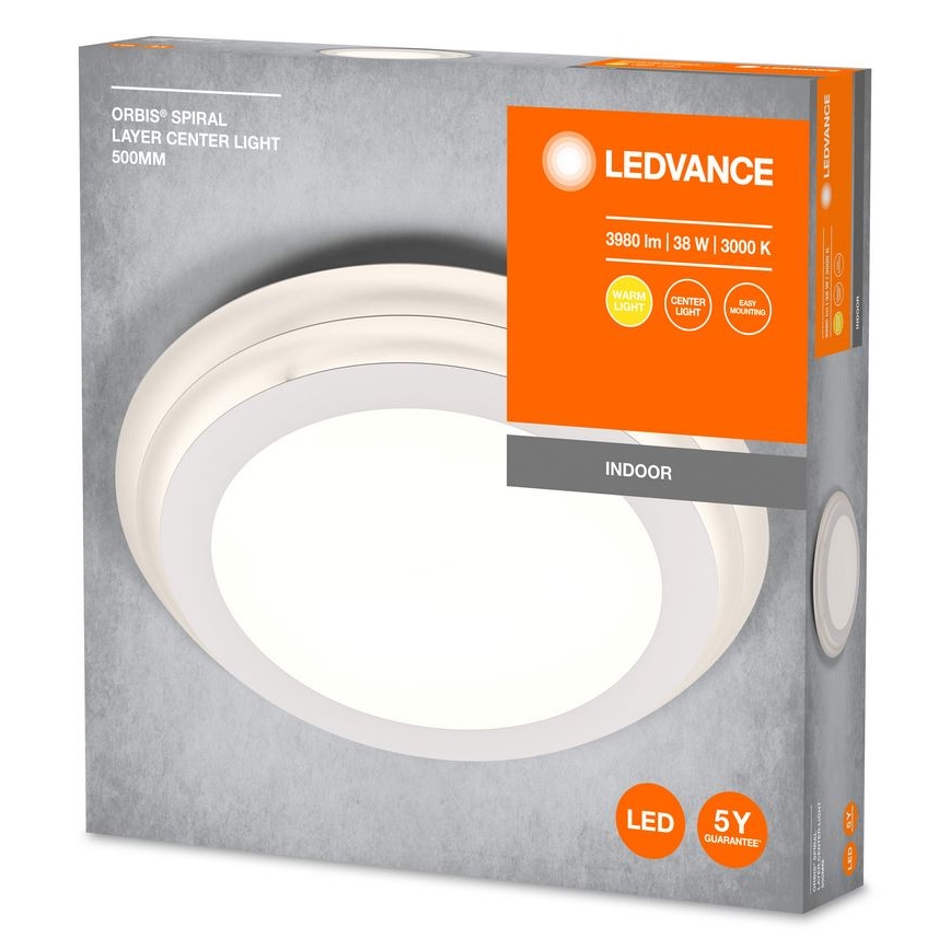 Ledvance - LED Ceiling light ORBIS SPIRAL LED/38W/230V