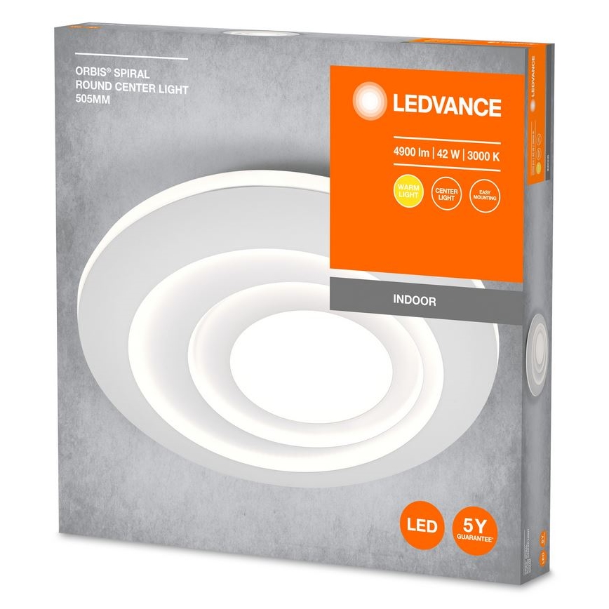 Ledvance - LED Ceiling light ORBIS SPIRAL LED/42W/230V