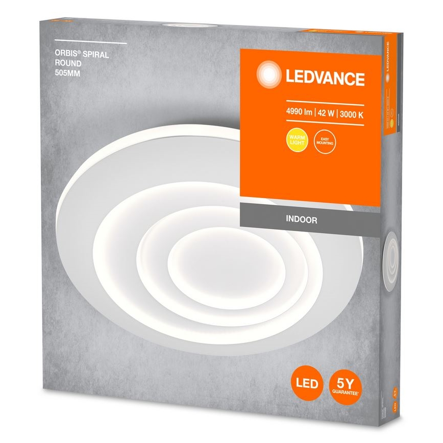 Ledvance - LED Ceiling light ORBIS SPIRAL LED/42W/230V