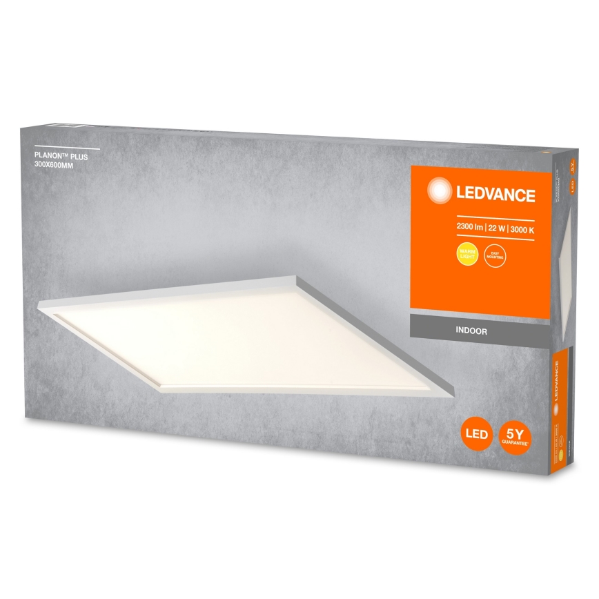 Ledvance - LED ceiling light PLANON LED/22W/230W