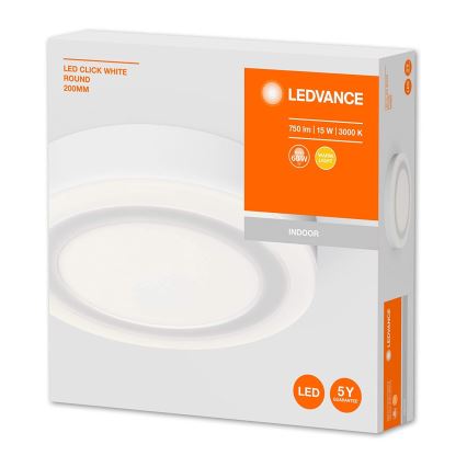 Ledvance - LED Ceiling light ROUND LED/15W/230V d. 20 cm