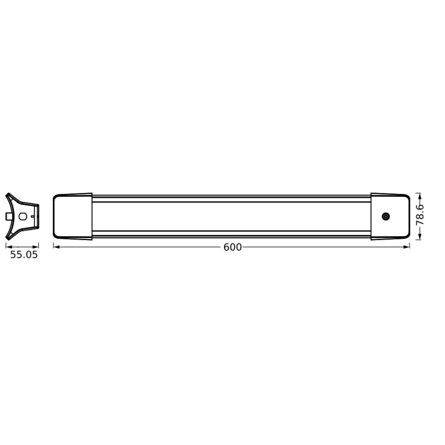 Ledvance - LED Chandelier on a chain OFFICE LINE LED/24W/230V 4000K