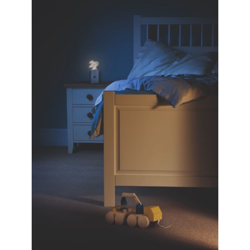 Ledvance - LED Children's orientation light with sensor NIGHTLUX LED/0,2W/4,5V 3000K