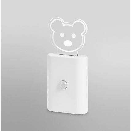 Ledvance - LED Children's orientation light with sensor NIGHTLUX LED/0,2W/4,5V 3000K