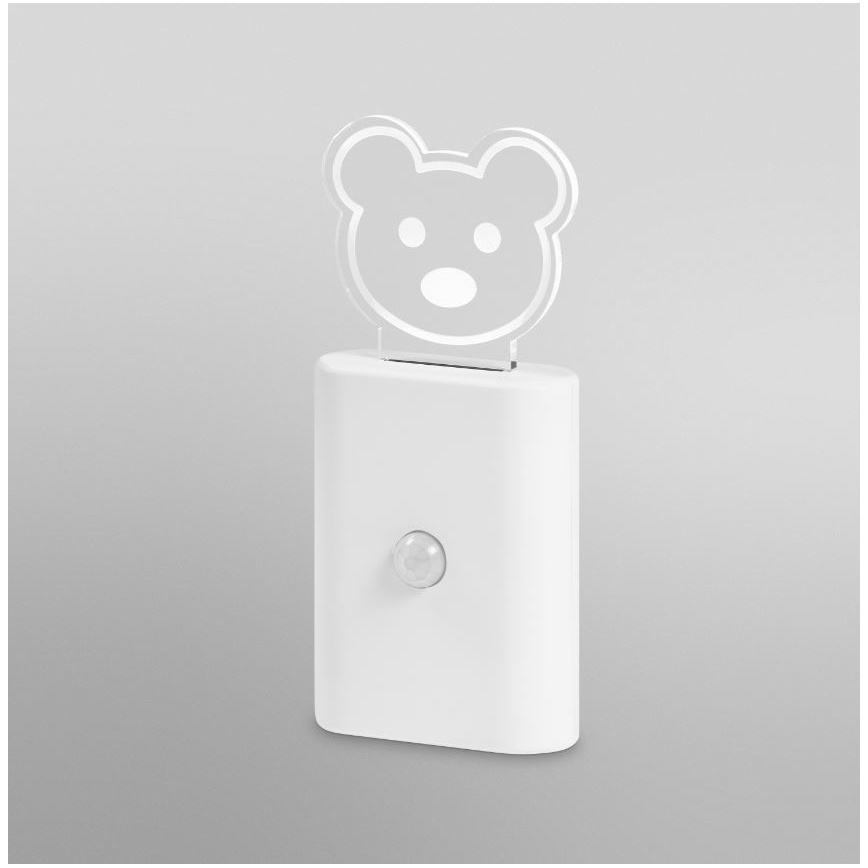 Ledvance - LED Children's orientation light with sensor NIGHTLUX LED/0,2W/4,5V 3000K