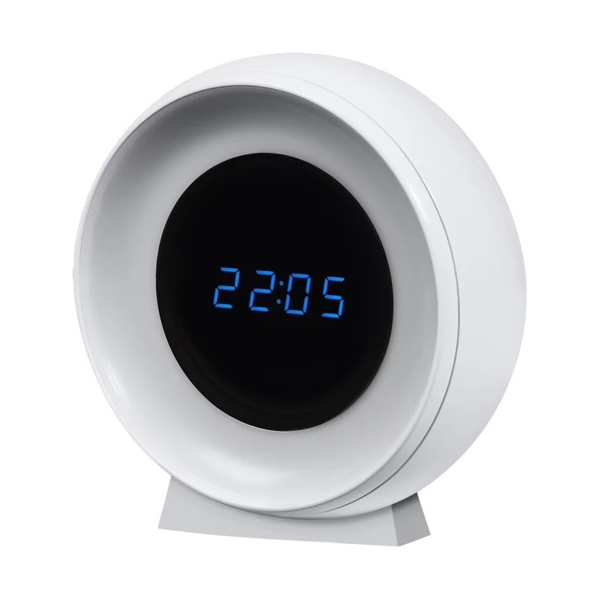 Ledvance - LED Digital clock with a backlight NIGHTLUX LED/0,3W/5V 1000mAh 3000/4000/6500K