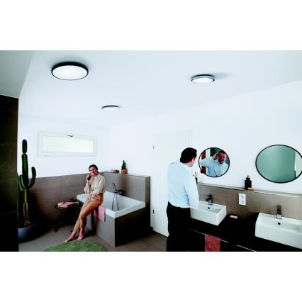 Ledvance - LED Dimmable bathroom light SMART+ DISC LED/18W/230V 3000-6500K Wi-Fi IP44