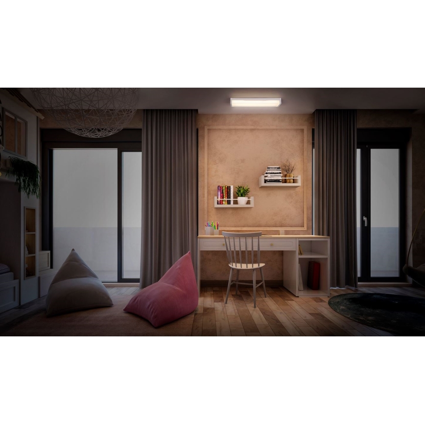Ledvance - LED Dimmable ceiling light OFFICE LINE LED/20W/230V 60 cm + remote control
