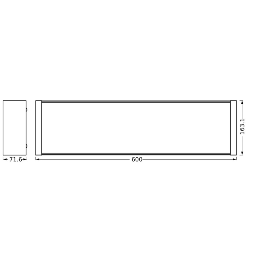 Ledvance - LED Dimmable ceiling light OFFICE LINE LED/20W/230V 60 cm + remote control