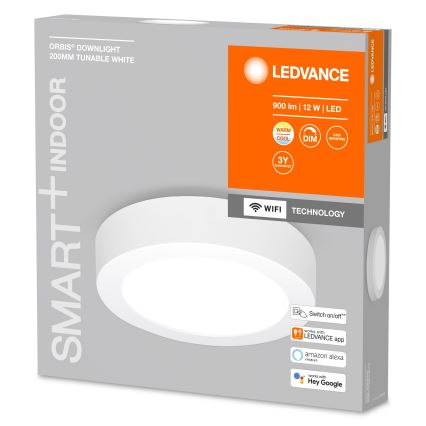 Ledvance - LED Dimmable ceiling light SMART+ ORBIS LED/12W/230V 3000-6500K Wi-Fi