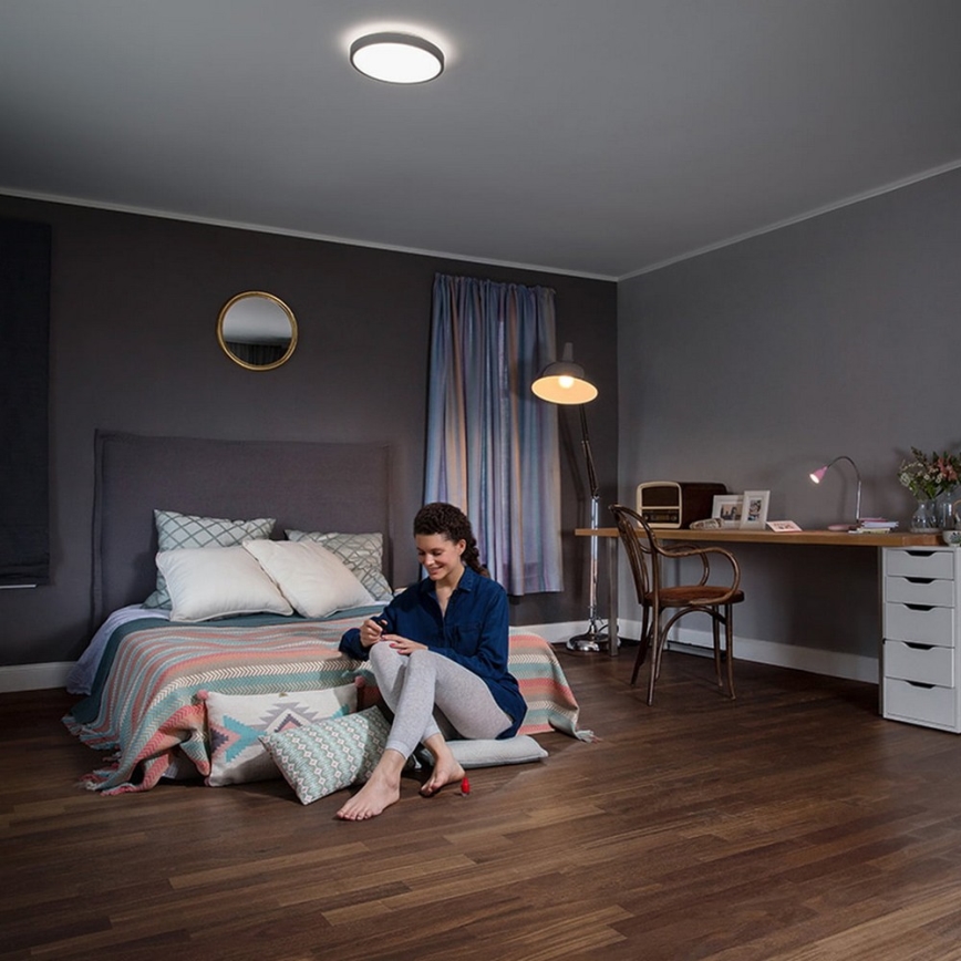 Ledvance - LED Dimmable ceiling light ORBIS LED/17W/230V 2700-6500 + remote control