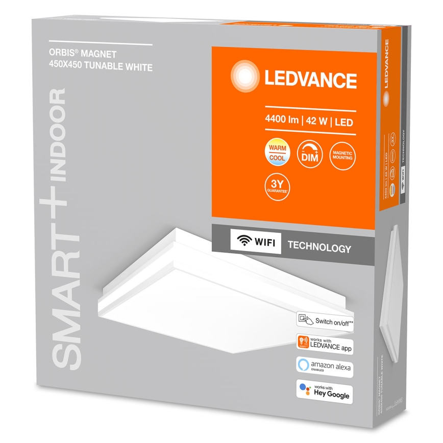 Ledvance - LED Dimmable ceiling light SMART+ MAGNET LED/42W/230V 3000-6500K Wi-Fi