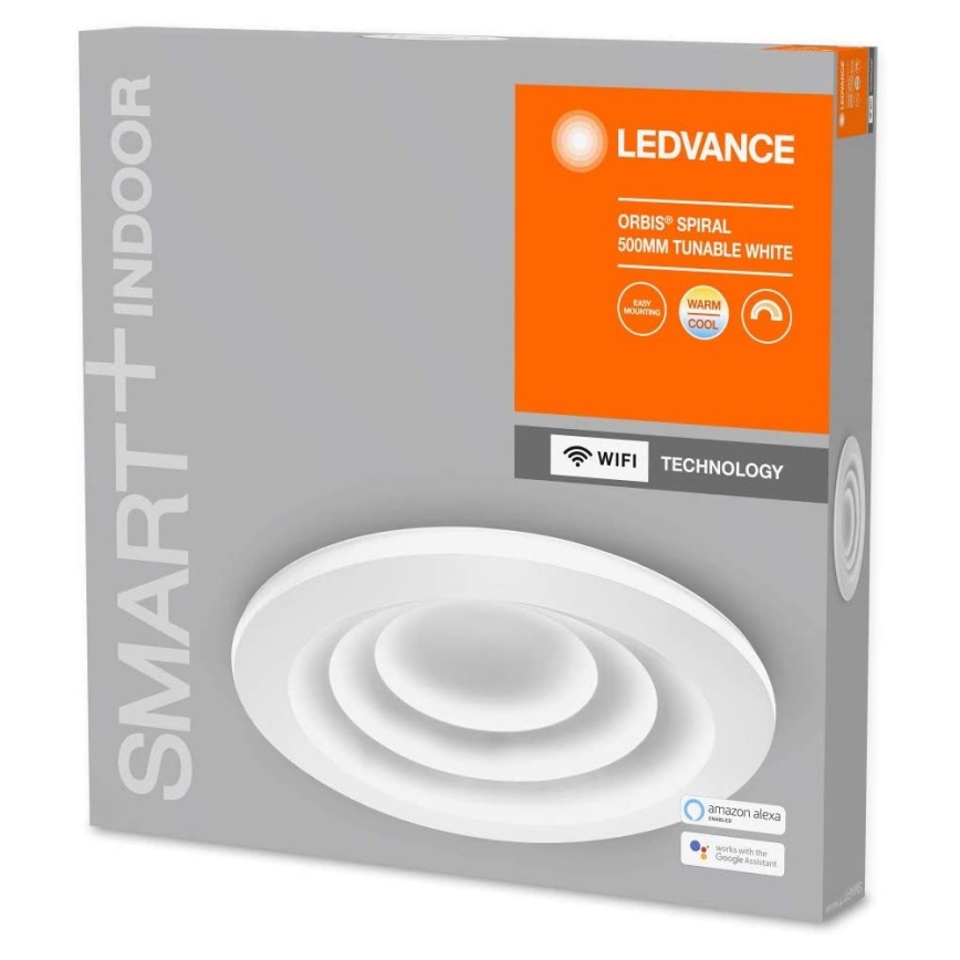 Ledvance - Dimmable SMART+ SPIRAL LED Fixture 40W/230V 3000K-6500K Wi-Fi