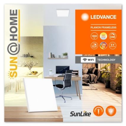 Ledvance - LED Dimmable ceiling light SUN@HOME LED/20W/230V 2200-5000K CRI 95 Wi-Fi