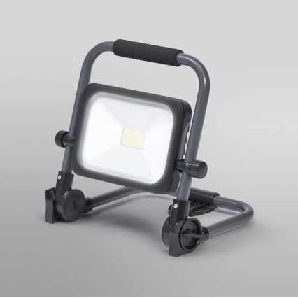 Ledvance - LED Dimmable outdoor rechargeable floodlight WORKLIGHT BATTERY LED/20W/5V 2200 mAh IP54