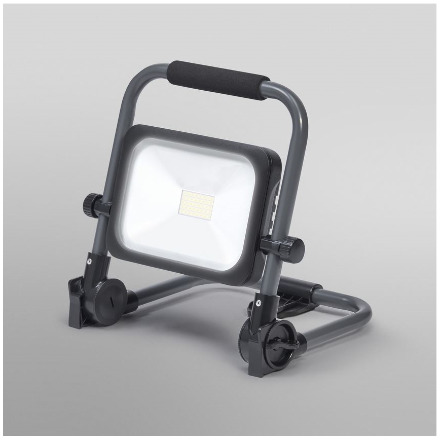 Ledvance - LED Dimmable outdoor rechargeable floodlight WORKLIGHT BATTERY LED/20W/5V 2200 mAh IP54