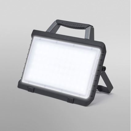 Ledvance - LED Dimmable outdoor rechargeable floodlight WORKLIGHT BATTERY LED/26W/5V IP54